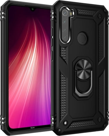 Motomo Tough Armor Задна корица Пластмаса Черен (Redmi 7A)