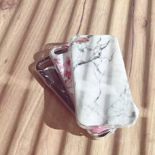 Wozinsky Marble Back Cover Σιλικόνης Μαύρο (Galaxy Note 9)
