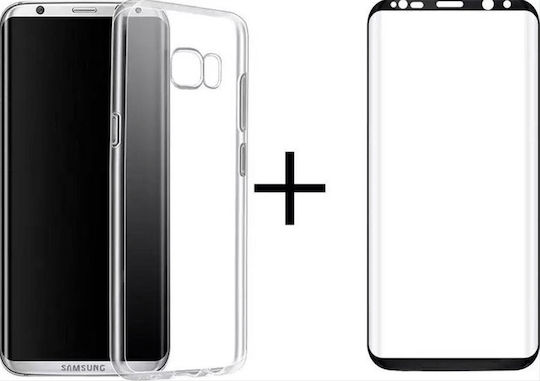 Remax Задна корица Пластмаса Прозрачен (Galaxy S8+)
