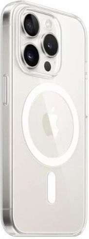 Apple Magsafe Umschlag Rückseite Kunststoff Transparent (iPhone 15 Pro)
