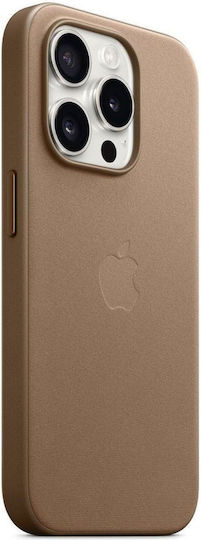 Apple Back Cover Fabric Brown (iPhone 15 Pro Max)