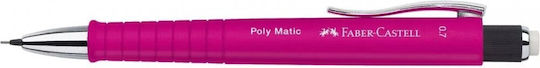 Faber-Castell Poly Matic Mechanical Pencil for Drawing 1pcs Pink