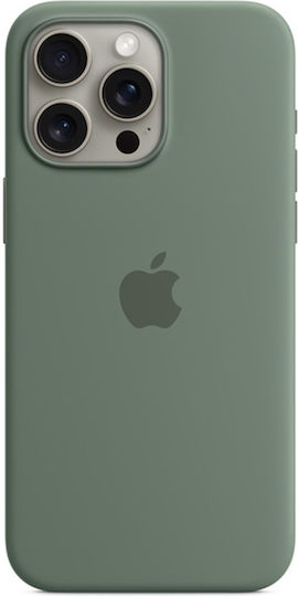 Apple Back Cover Silicone Cyrpess (iPhone 15)