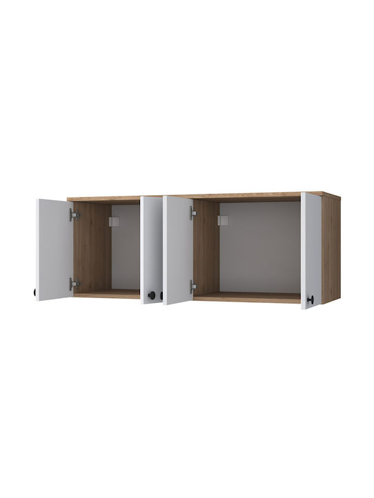 Cabinet Wall White 120x46.8x42.5cm