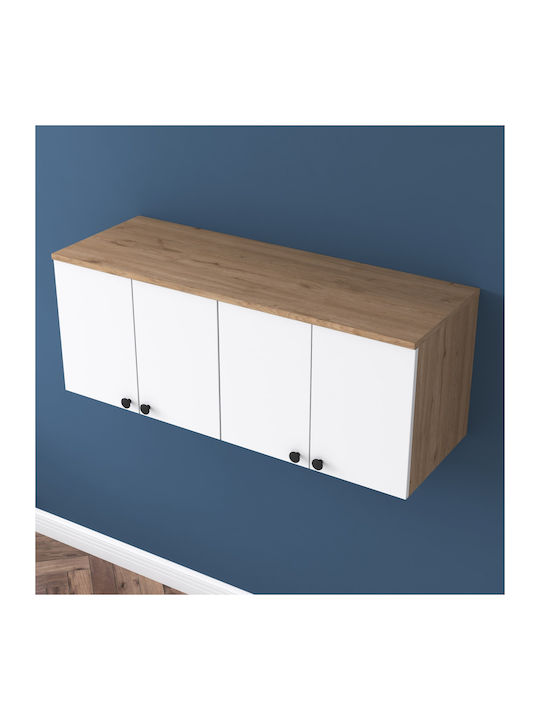 Cabinet Wall White 120x46.8x42.5cm