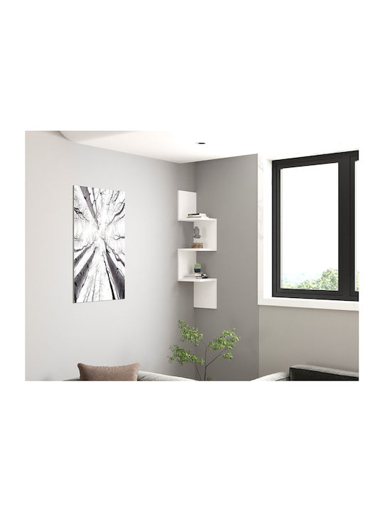 Shelf Wall White 25x105.4x25cm