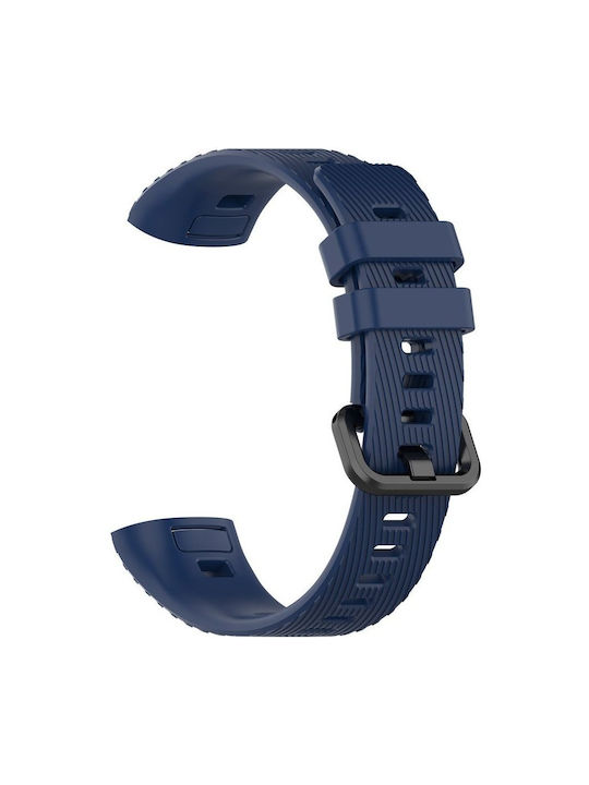 Силиконова Кайшка Huawei Band 3/4 Pro Тъмносин