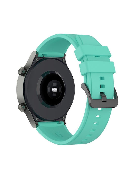 Silikon Tragbare Bänder 22mm Allgemein Verwendung Türkis