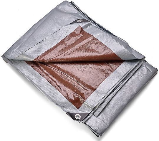 Impermeabil Prelată 210gr/m² 8x6m. Heavy Duty Gri