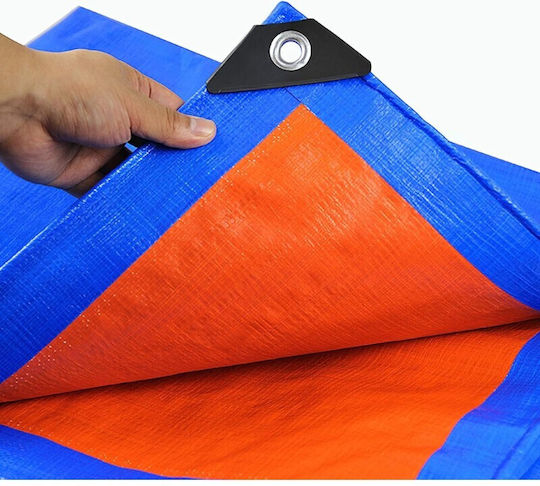 Waterproof Tarpaulin 160gr/m² 3x2m. Light Type Blue