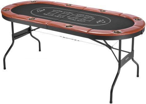 Vevor Masa de poker Metalic Pliabil Maro 1buc