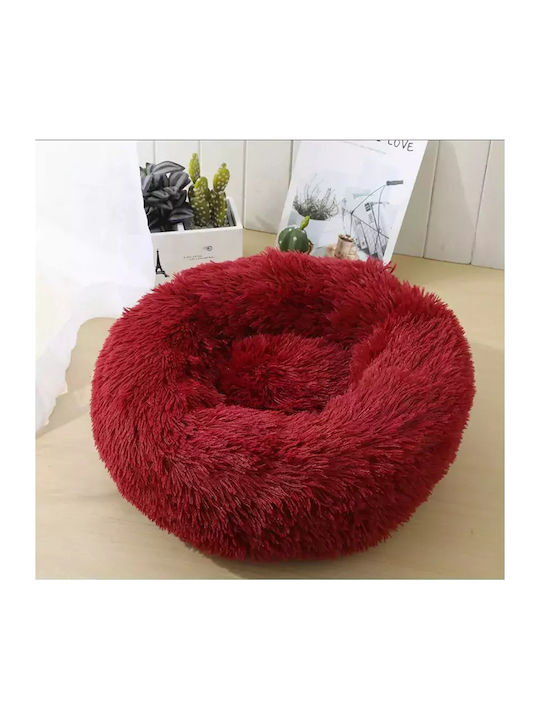 Canapea Pat pentru câini Roșu 50x15cm.