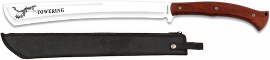 Albainox Machete Braun in Hülle