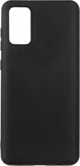 Senso Liquid Задна корица Силикон Черен (Galaxy A51)