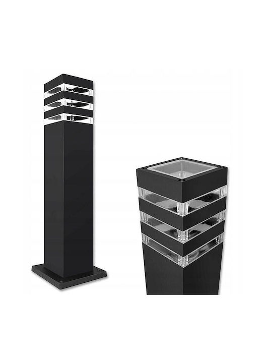 Masterled Lampa Post Mic Pentru Exterior 35W IP44 Pentru Bază De Bec GU10 Neagră