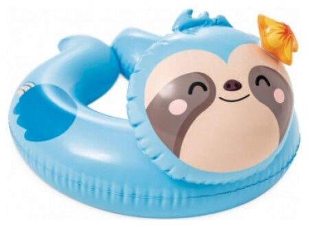 Intex Animal Kids' Swim Ring from 3 Years Old Light Blue Sloth