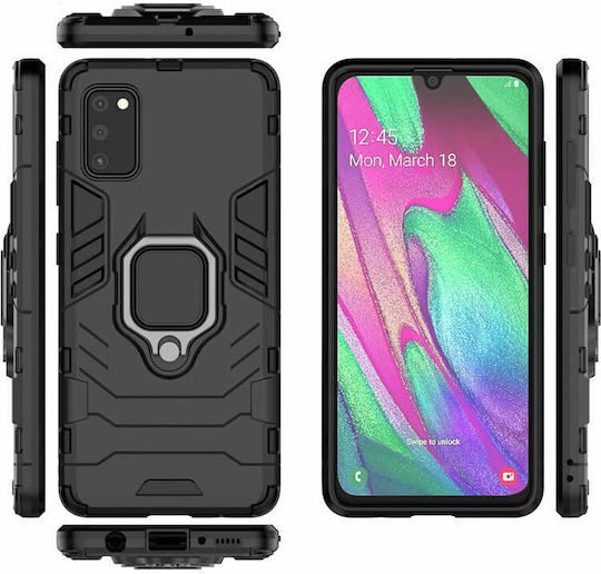 Back Cover Πλαστικό Μαύρο (Galaxy A41)
