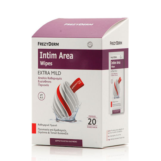 Frezyderm Intim Area Wipes Extra Mild pH 4 Tücher