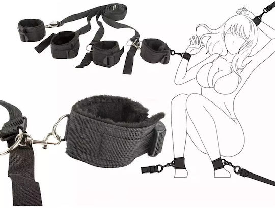 BDSM Kit σε Μαύρο Χρώμα
