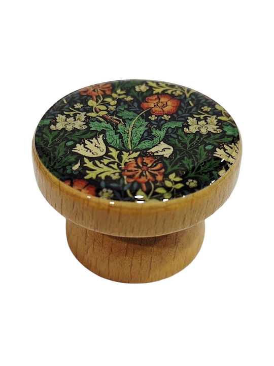 ACM Knob Furniture made of Wooden Natural wood 12013-000-BRZ2 1pcs