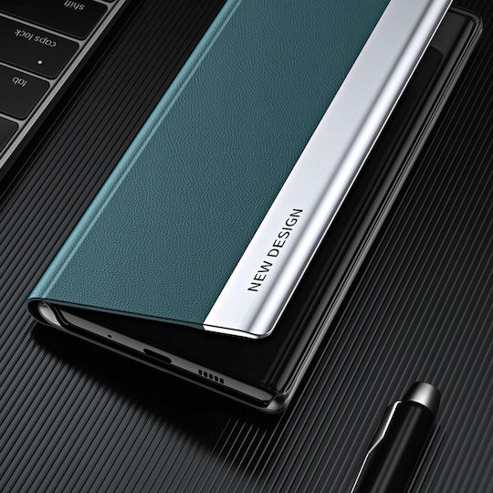 Hurtel Sleep Book Δερματίνης Μαύρο (Redmi Note 12 Pro / Poco X5 Pro)