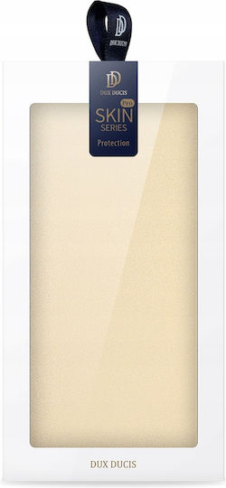 Dux Ducis Skin Pro Book Δερματίνης Χρυσό (Redmi 12C)