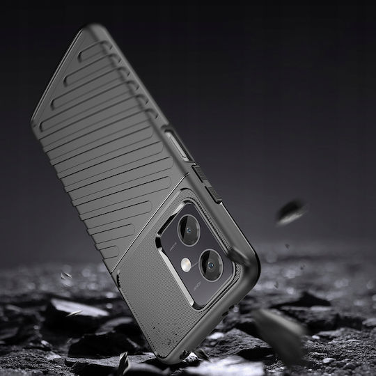 Hurtel Thunder Back Cover Σιλικόνης Μαύρο (Poco X5)