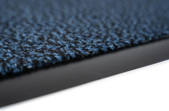 Sdim Fußmatte Teppich mit rutschfester Unterlage Paris 013 Blue 40x60cm