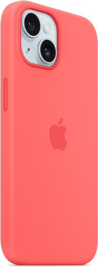 Apple Back Cover Silicone Guava (iPhone 15)