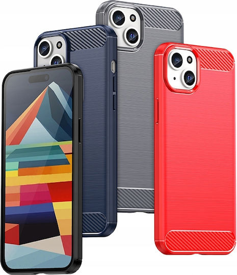 Carbon Back Cover Metallic Black (iPhone 15 Plus)