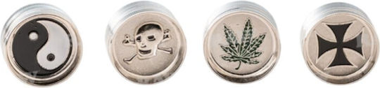 Buddies Mini Metal Grinder Tρίφτης Καπνού Mix 40mm 1τμχ