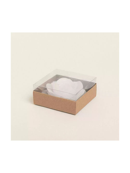 Κερι Τριανταφυλλο Κουτακι 9 X 9 Cm Beauty Home