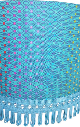 Deckenleuchte Mini Blaue Discoballs Maße 30*20 E27