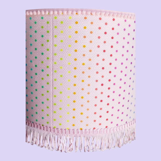 Φωτιστικό Οροφής Neon Pink Octagon Διαστάσεις 30*20 Ε27