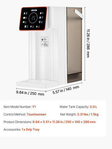 Vevor Water Buffet Kettle 3lt