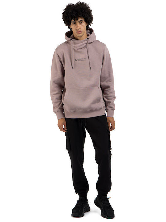 Sweatshirt with Hood Purple
