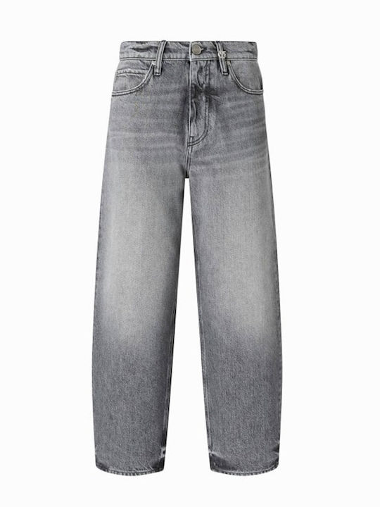 Estelle Egg Women's Jean Pants In Balloon Leg Style Gray 103857A2RY-001PJ9