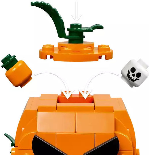 LEGO Конструктори Jack-O'-Lantern Пикап Камион За 8+ Години 177 Бройки