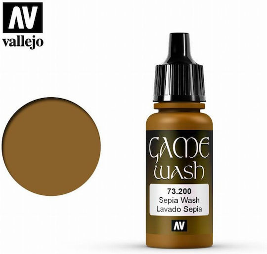 Acrylicos Vallejo Game Боя за Моделизъм Sepia 18мл