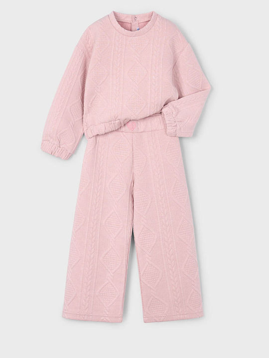Kids' Set with Pants Winter 2pcs Pink
