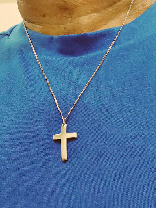 Aris Dentopoulos Jewellery Ασημένιος Σταυρός