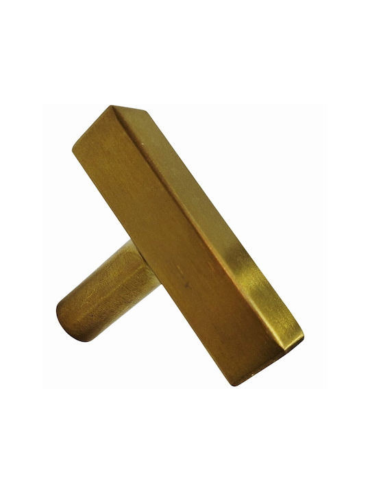 ACM Knob Furniture made of Metallic Gold-matte 11977-000-ANF1 1pcs