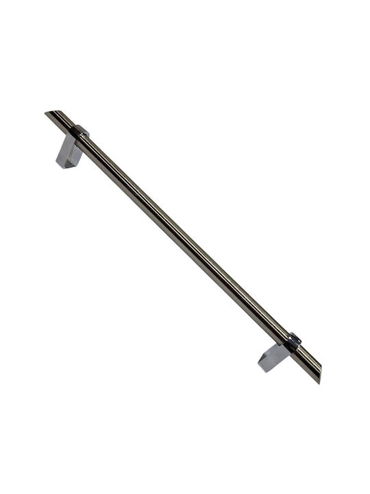 ACM Захват Мебел от Zamak & Метал Nickel-matte Chrome 510мм (Разстояние между отворите 448мм) 11982-448-12B1