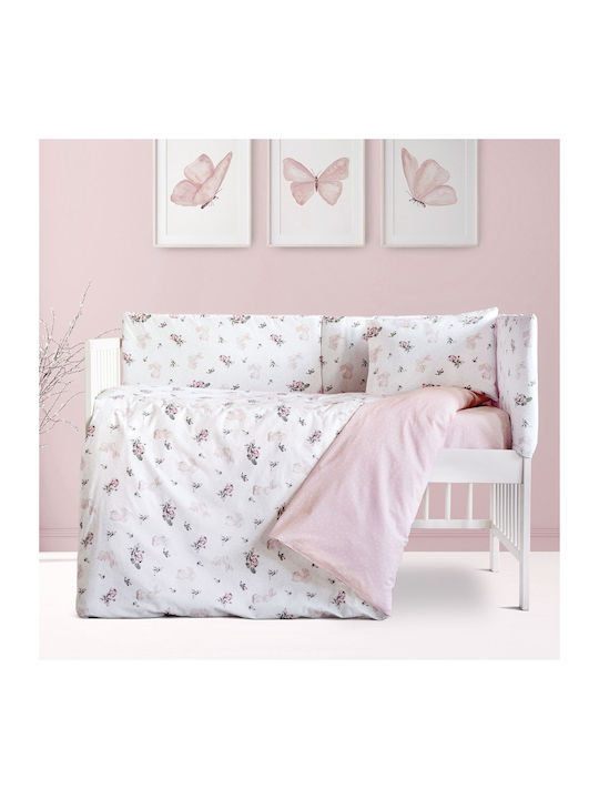 Kocoon Baby Quilt Baumwolle Rosa 110x150cm