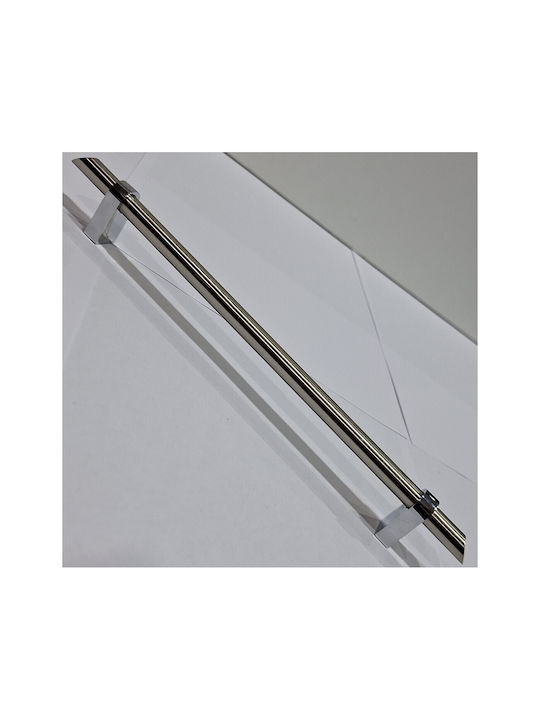 ACM Захват Мебел от Zamak & Метал Nickel-matte Chrome 510мм (Разстояние между отворите 448мм) 11982-448-12B1