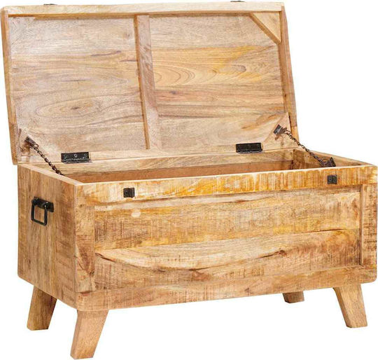 vidaXL Cutie Decorativă Lemn Depozitare 70x35x40cm