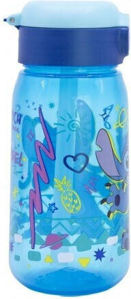Stor Sticlă Plastică Sticle Pentru Copii Lilo & Stitch Cu Pai 510ml