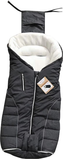 Cangaroo Snuggle Чувалче За Количка Сив С Флийс Подплата 97x45см