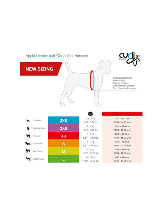 Curli Ham pentru câini Piele Maro Mare PN3120
