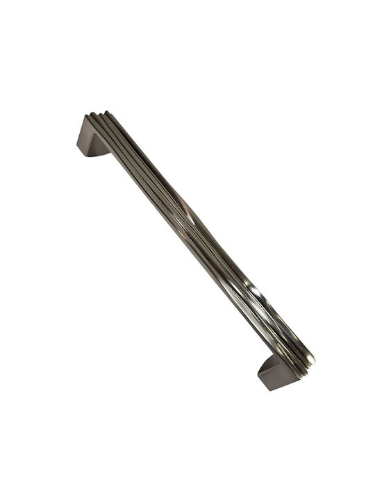 ACM Handle Furniture made of Zamak Nickel Matte 213mm (Center Distance 192mm) 11980-160-12B1 1pcs